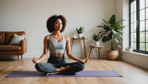 Créez votre sanctuaire de sérénité : Le guide ultime pour aménager un espace yoga chez soi et enrichir votre pratique quotidienne.